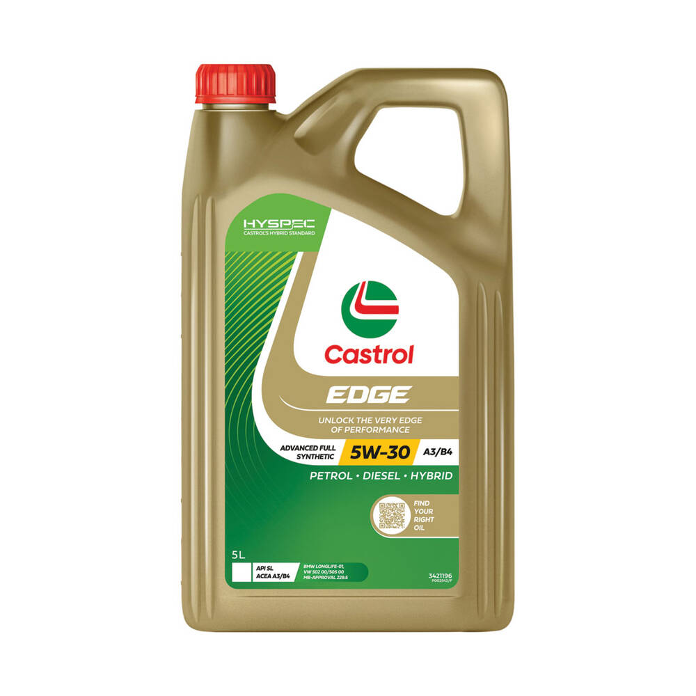 Castrol EDGE Engine Oil – 5W-30, A3/B4, 5 Litres