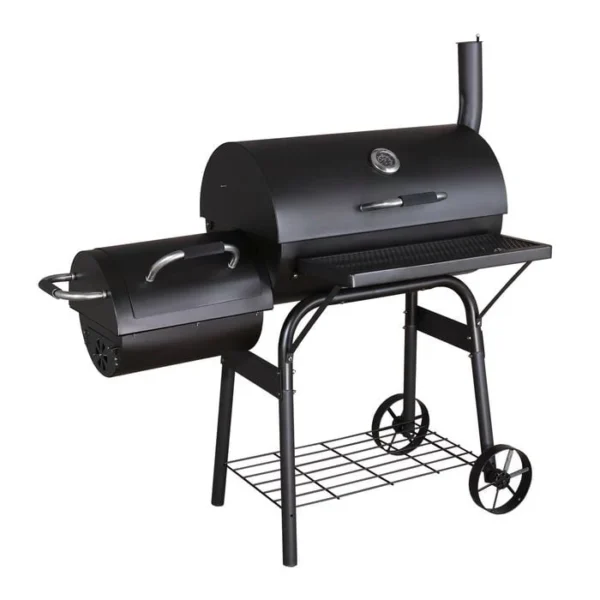 Texas BBQ Smoker with Offset Sidebox