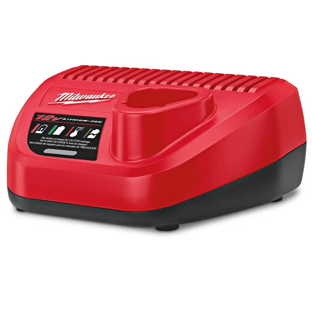 MILWAUKEE 12V 1/2" 2 X 2.0Ah Stubby Impact Wrench With Friction Ring Kit - M12FIW2F12202B - Image 2