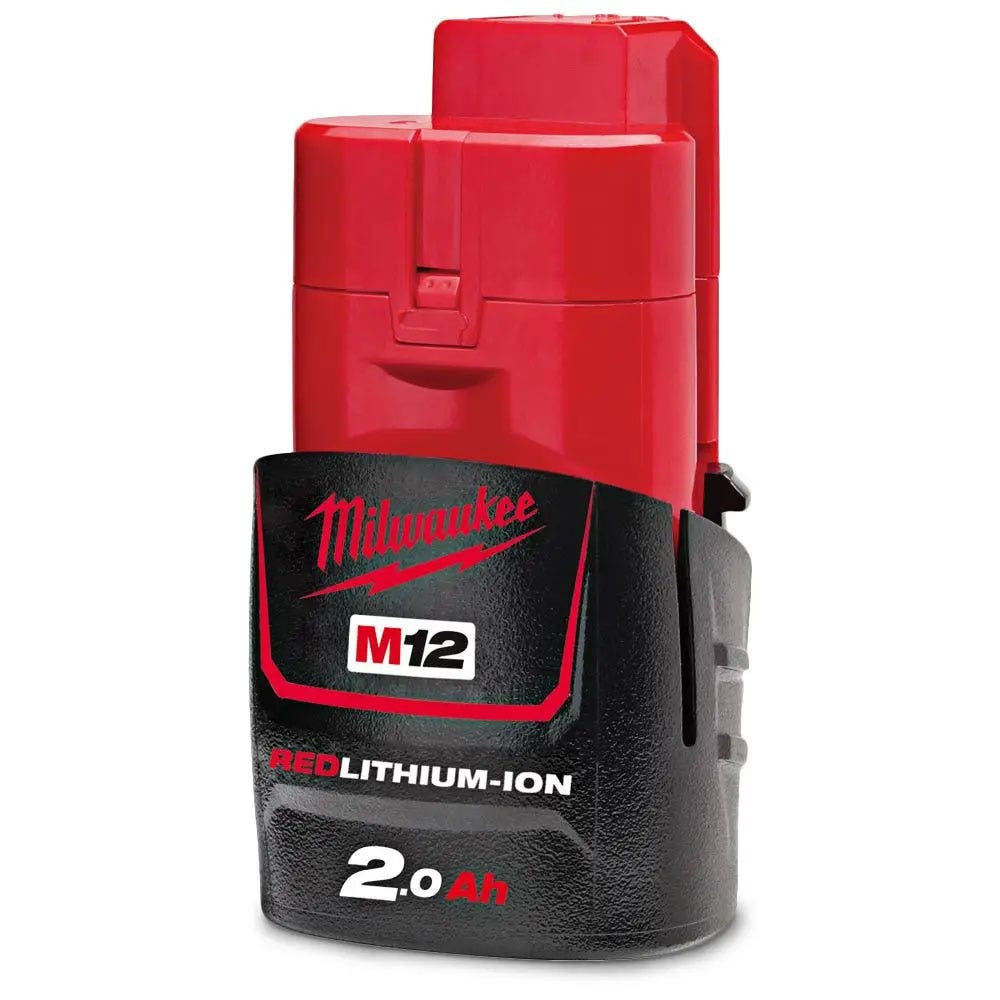 MILWAUKEE 12V 1/2" 2 X 2.0Ah Stubby Impact Wrench With Friction Ring Kit - M12FIW2F12202B - Image 3
