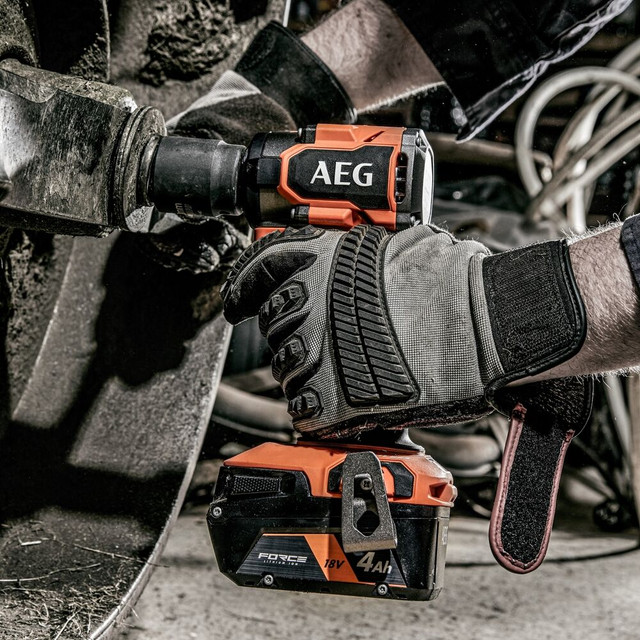 AEG 18V ½" Brushless Sub Compact 4-Mode Impact Wrench - Skin Only - A18SIW12BL0 - Image 3