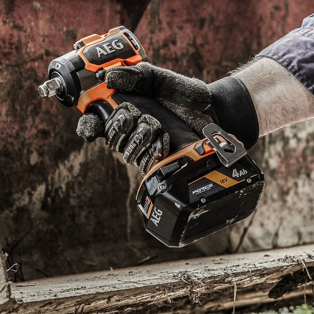 AEG 18V ½" Brushless Sub Compact 4-Mode Impact Wrench - Skin Only - A18SIW12BL0 - Image 2
