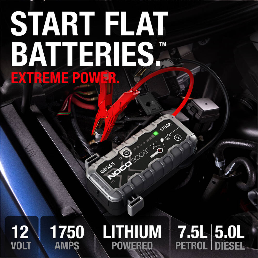 NOCO Ultrasafe Boost X Lithium Jump Starter 1750A 12V - GBX55 - Image 7